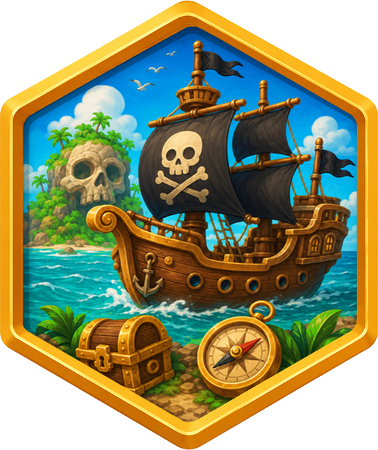 Pirate Legends Badge