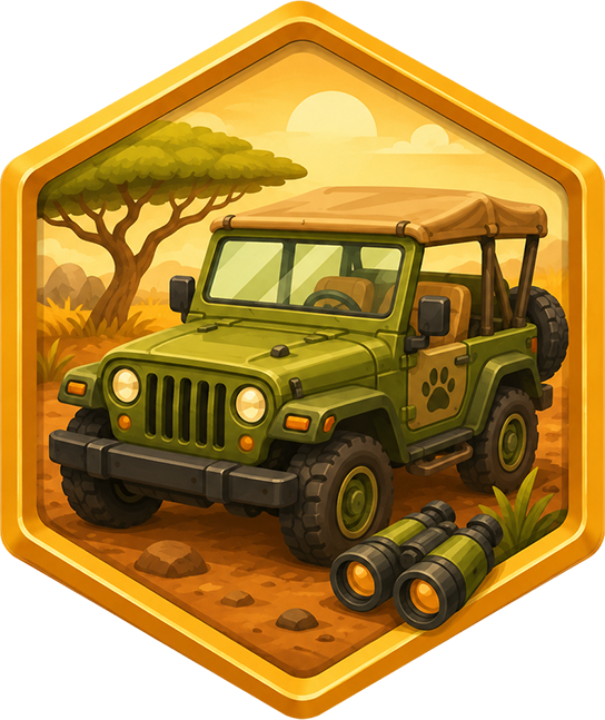 Safari Adventure Badge